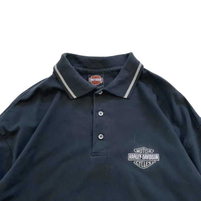Harley Davidson / polo shirt #C277 | Vintage.City 古着屋、古着コーデ情報を発信