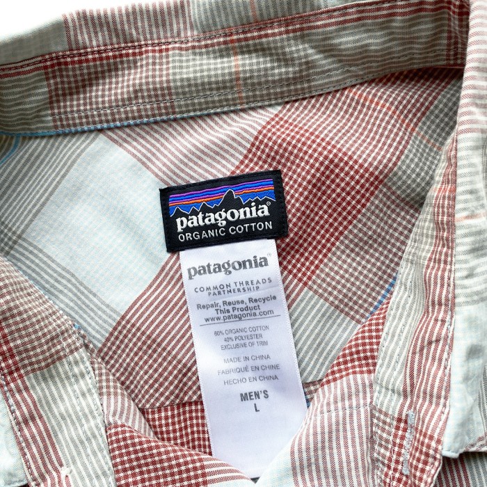 Patagonia Organic Cotton S/S Check Shirts | Vintage.City 古着屋、古着コーデ情報を発信