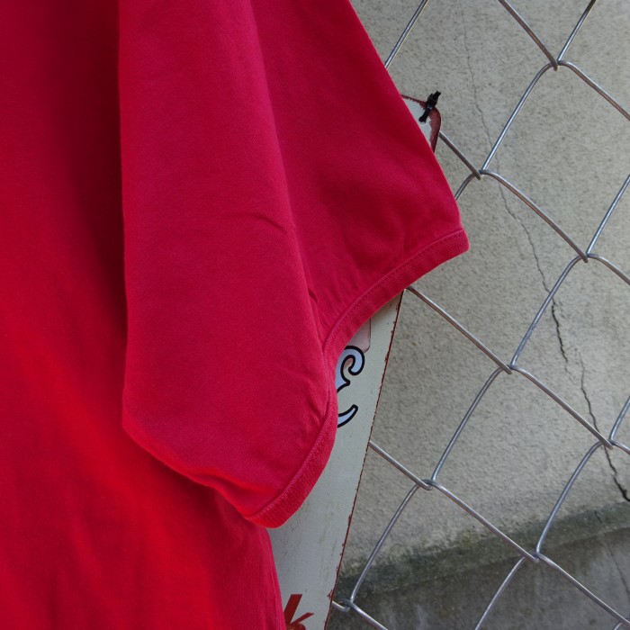 カッパ プリントTシャツ L レッド 胸ロゴ シンプル 半袖 ブラック 赤 黒 8317 | Vintage.City 古着屋、古着コーデ情報を発信