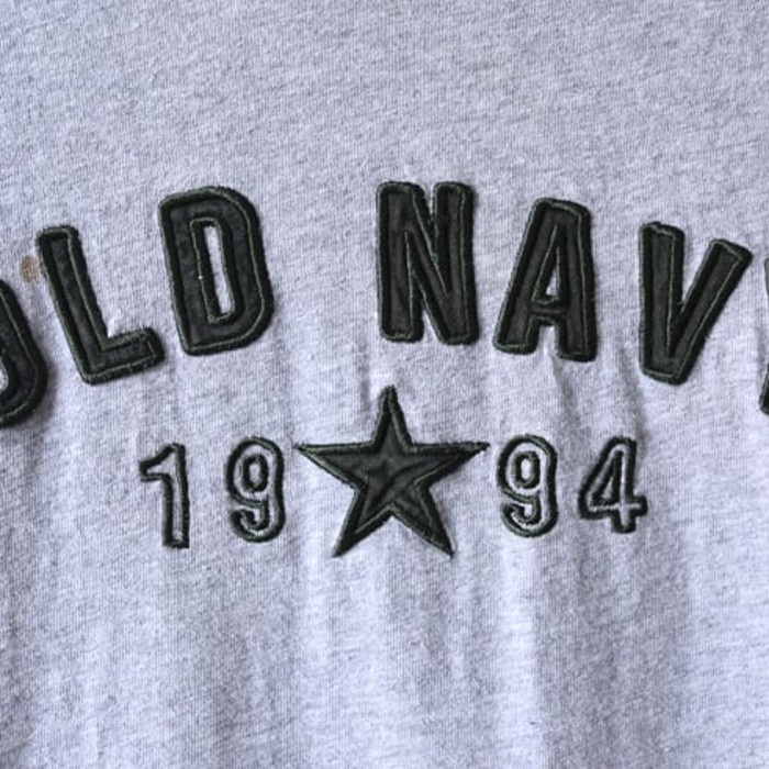 OLD NAVY オールドネイビー ロゴプリント ビッグサイズ Tシャツ オーバーサイズ 灰色 メンズXL アメリカ古着 @BB0149 | Vintage.City 古着屋、古着コーデ情報を発信