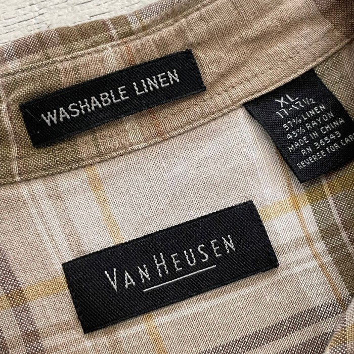 2000's VAN HEUSEN / ombre check shirt #C296 | Vintage.City Vintage Shops, Vintage Fashion Trends