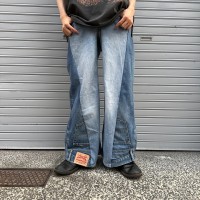 remake flare denim pants 348 | Vintage.City 古着屋、古着コーデ情報を発信
