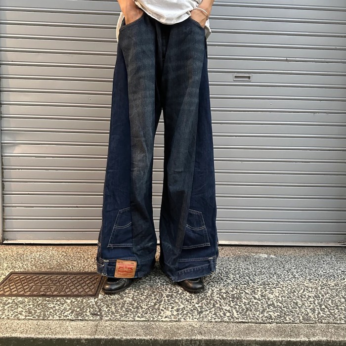 remake flare denim pants 365 | Vintage.City 古着屋、古着コーデ情報を発信