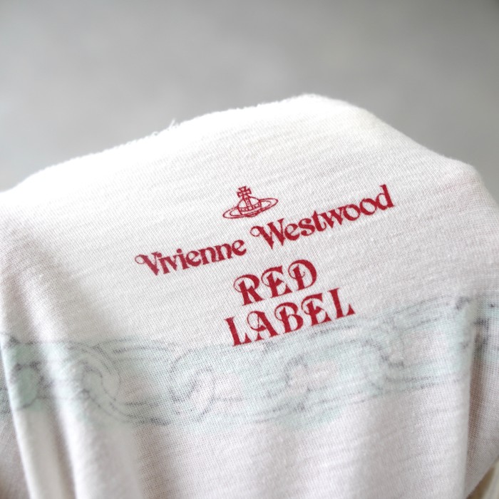 Vivienne Westwood RED LABEL  ヴィヴィアンウエストウッドレッドレーベル　Tシャツ　ロゴプリント　ホワイト　Mサイズ | Vintage.City 빈티지숍, 빈티지 코디 정보