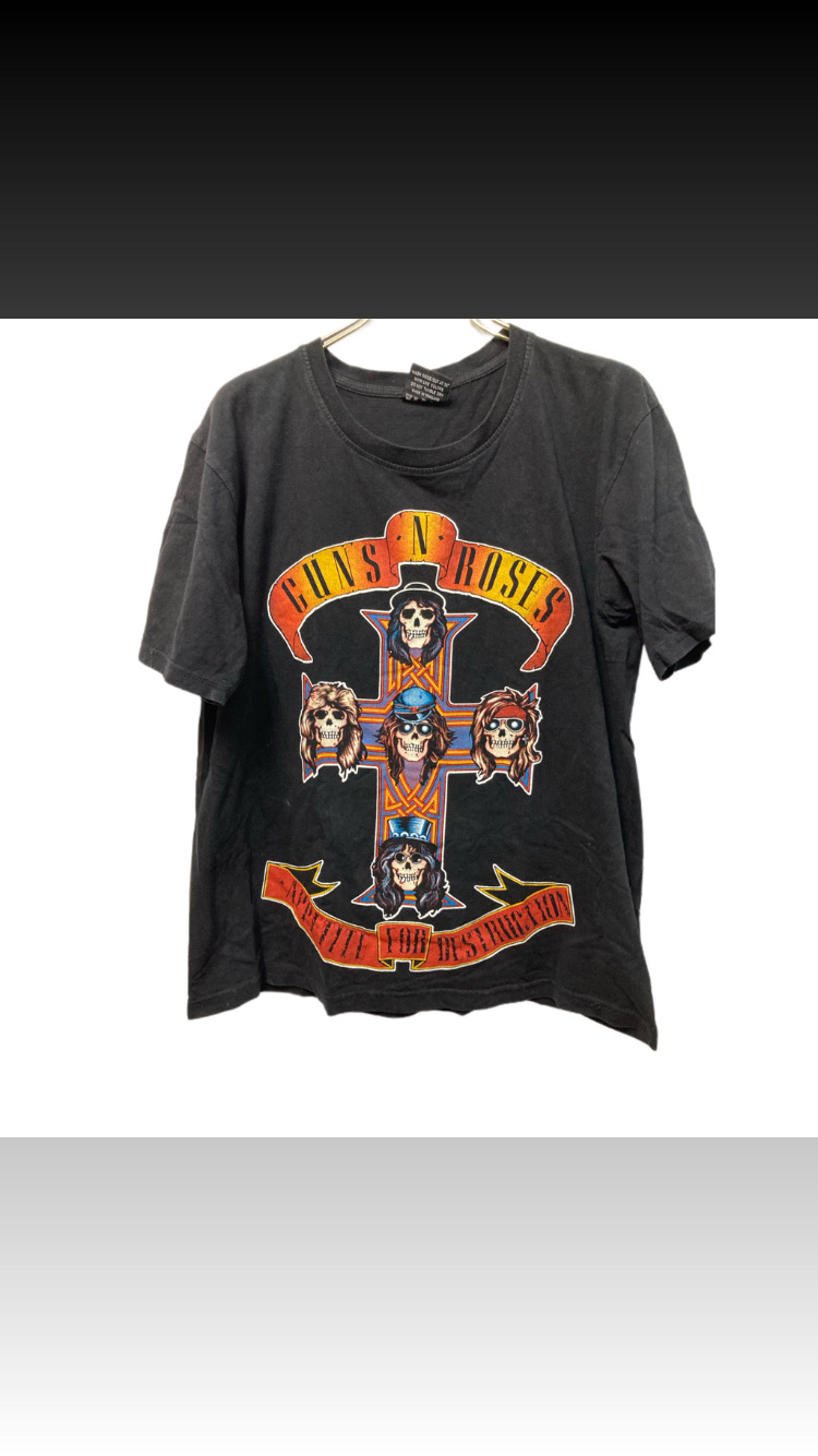 BROADWAY GUNS N' ROSES半袖バンドTシャツ ロックT M | Vintage.City