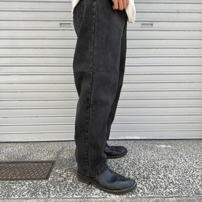 96's levi's 505 black denim pant 638 | Vintage.City 古着屋、古着コーデ情報を発信