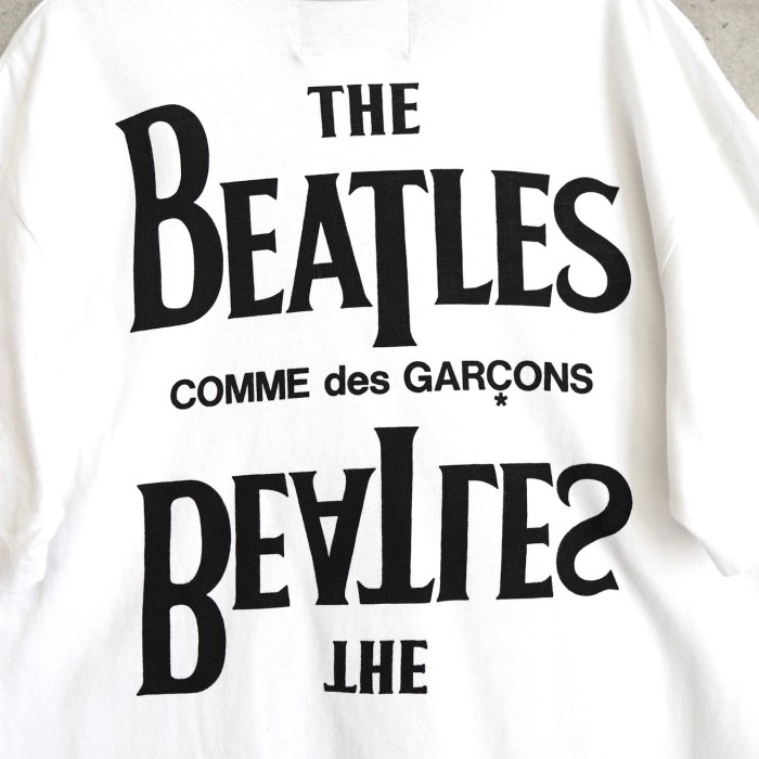 COMME des GARCONS コムデギャルソン Tシャツ ホワイト 日本製 AD2018 