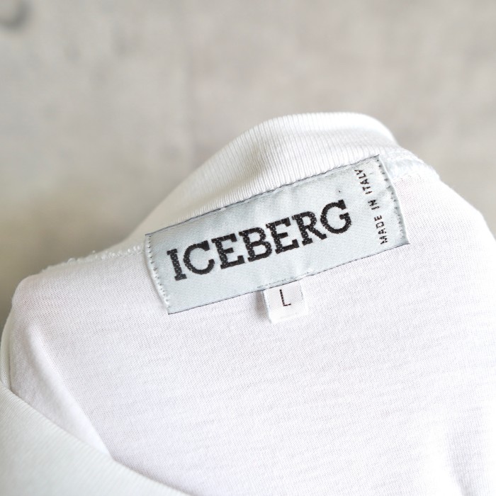 ICEBERG  アイスバーグ　Tシャツ　ドナルドtee ホワイト　XLサイズ | Vintage.City 빈티지숍, 빈티지 코디 정보