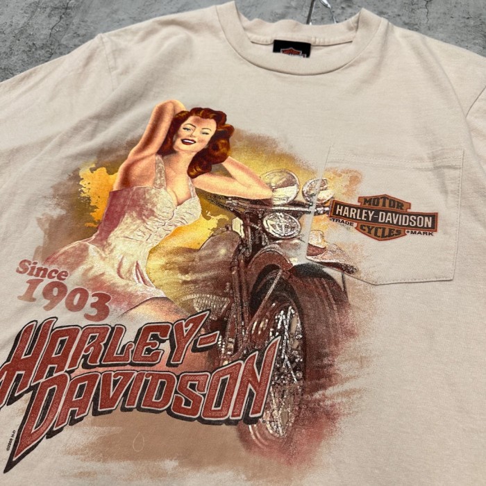 harley davidson t-shirt 543 | Vintage.City 古着屋、古着コーデ情報を発信