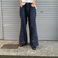 remake flare denim pants 357 | Vintage.City 古着屋、古着コーデ情報を発信