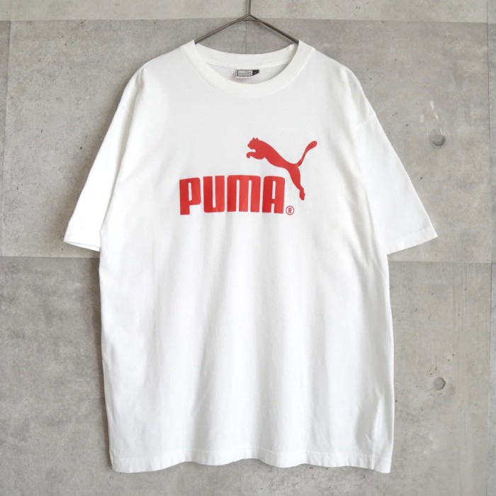 PUMA プーマ Tシャツ ロゴ刺繍 XL相当 | Vintage.City 빈티지숍, 빈티지 코디 정보