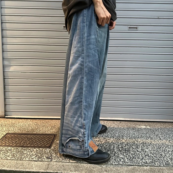 remake flare denim pants 366 | Vintage.City 古着屋、古着コーデ情報を発信