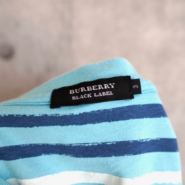 Burberry BLACK LABEL バーバリーブラックレーベル Tシャツ ライトブルー Lサイズ相当 | Vintage.City 古着屋、古着コーデ情報を発信