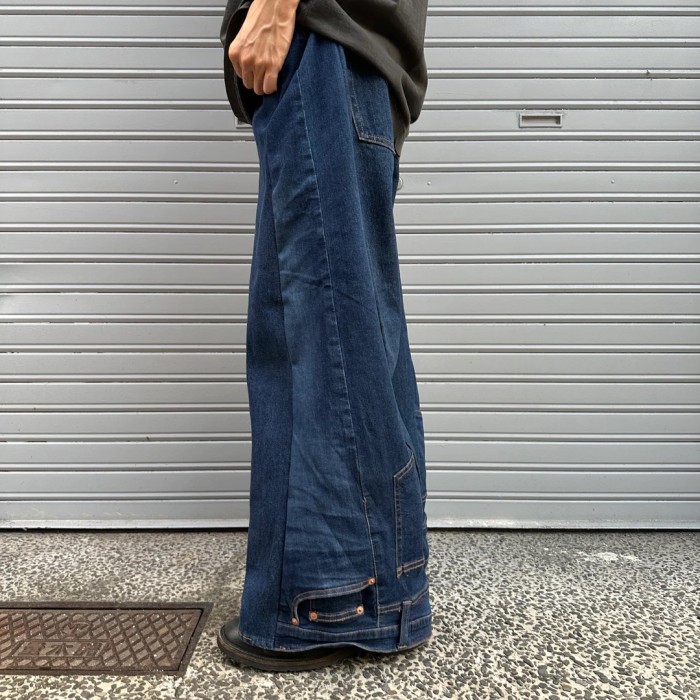 remake flare denim pants 346 | Vintage.City 古着屋、古着コーデ情報を発信