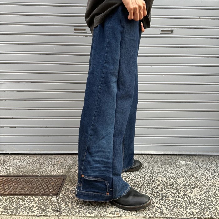 remake flare denim pants 346 | Vintage.City 古着屋、古着コーデ情報を発信