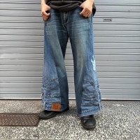 remake flare denim pants 356 | Vintage.City 古着屋、古着コーデ情報を発信
