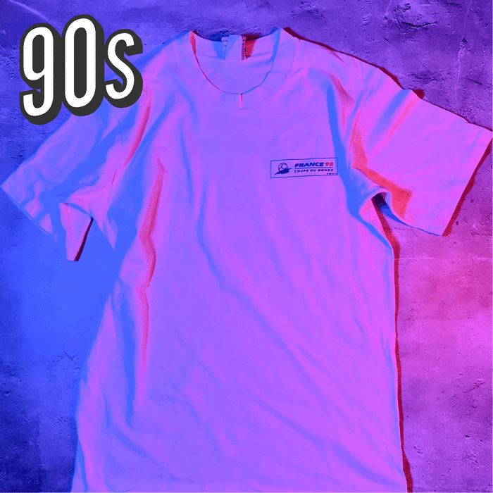90's/ヴィンテージ/フランスワールドカップTシャツ