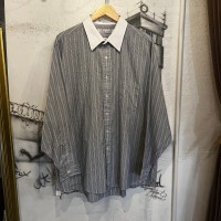 vanheusen stripe cleric shirt | Vintage.City 古着屋、古着コーデ情報を発信