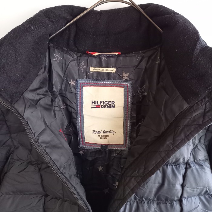 ヒルフィガーデニム　スタンドカラー　ダウンジャケット　ブラック　XS | Vintage.City 古着屋、古着コーデ情報を発信