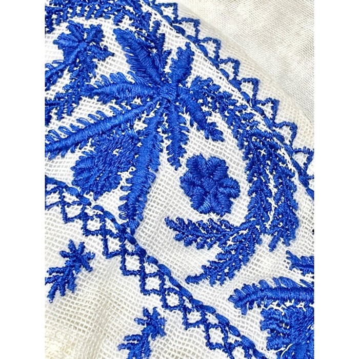 刺繍 embroidery レトロ アメリカ古着 半袖 ヴィンテージブラウス | Vintage.City 빈티지숍, 빈티지 코디 정보