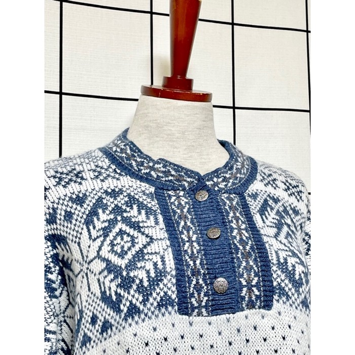 アメリカ古着 ノルディック柄が可愛い ニットセーター オーバーサイズ | Vintage.City 빈티지숍, 빈티지 코디 정보