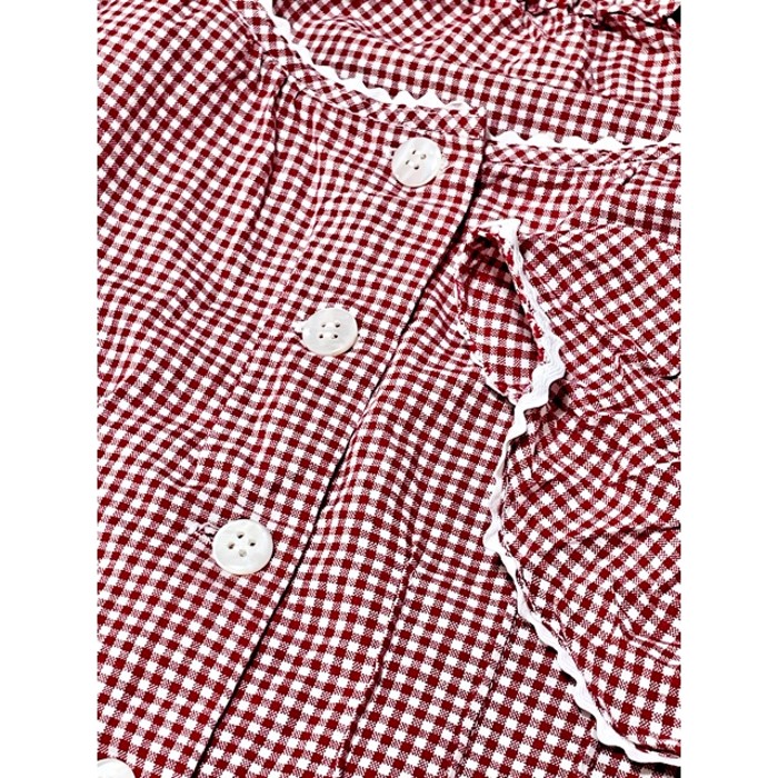 ギンガムチェック 山道テープ ディアンドル チロルブラウス ドイツ民族衣装 | Vintage.City 古着屋、古着コーデ情報を発信