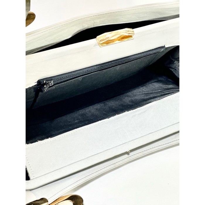 本革レザー ホワイト レディース レトロ ヴィンテージ ショルダー 鞄 バッグ | Vintage.City 빈티지숍, 빈티지 코디 정보