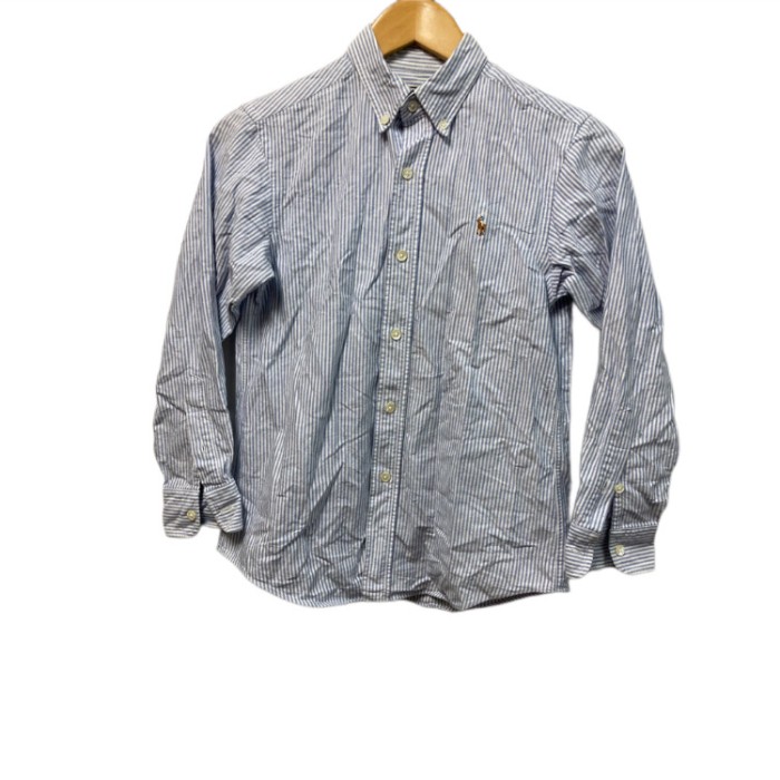 90’s Polo by Ralph Laurenストライプシャツ ボタンダウンシャツ 150 | Vintage.City 古着屋、古着コーデ情報を発信