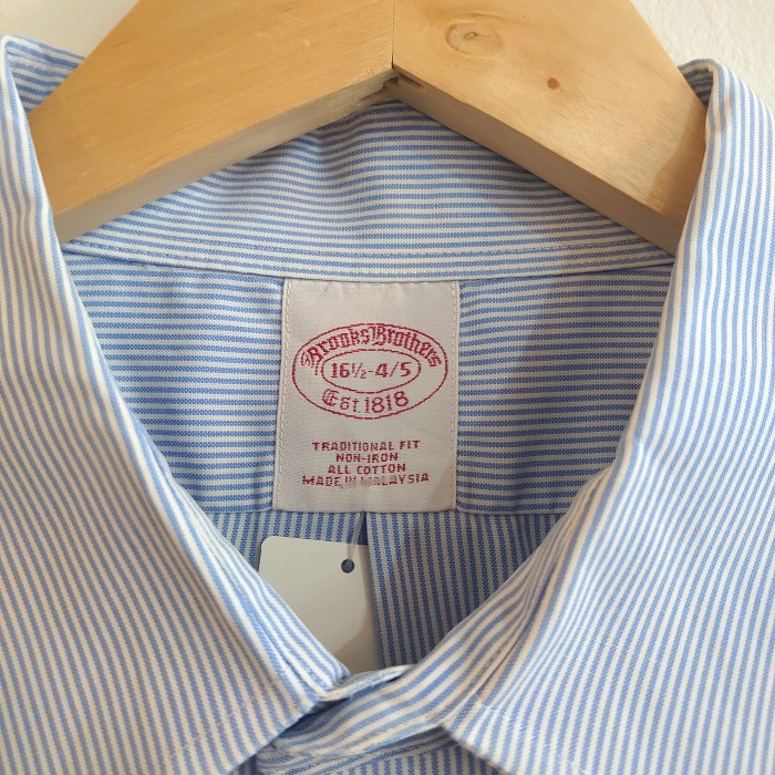 Brooks Brothers stripe design shirt | Vintage.City 古着屋、古着コーデ情報を発信