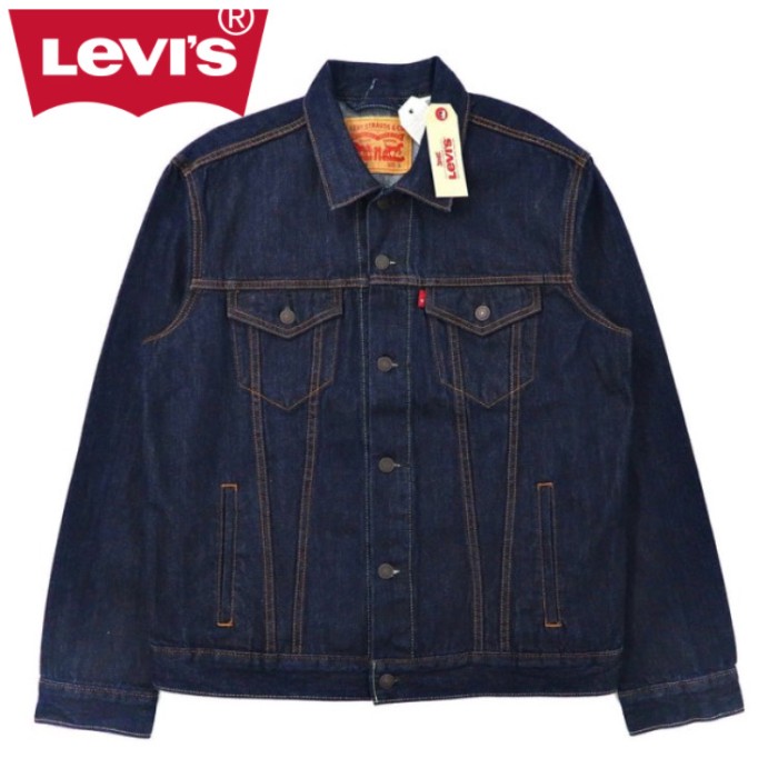 Levi's デニムジャケット トラッカージャケット L ブルー 濃紺
