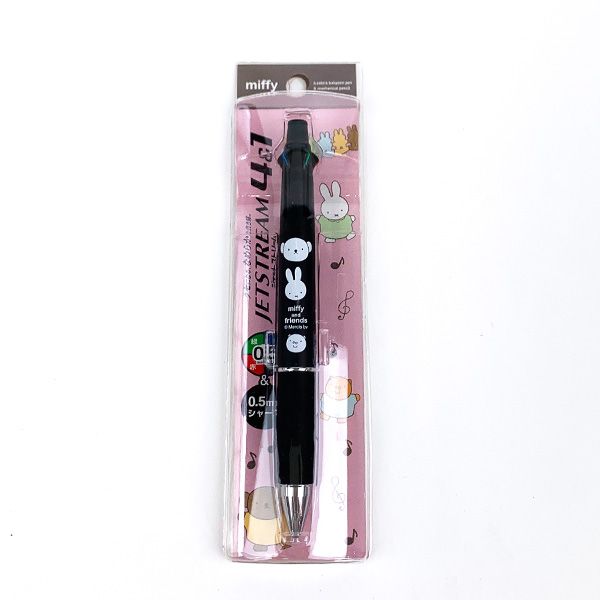 ミッフィー miffy ジェットストリーム（4色ボールペン＆シャープペン