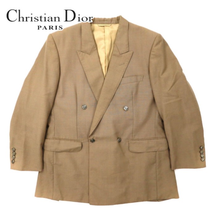 Christian Dior Monseur ダブル ジャケット ブラックテーラードジャケット