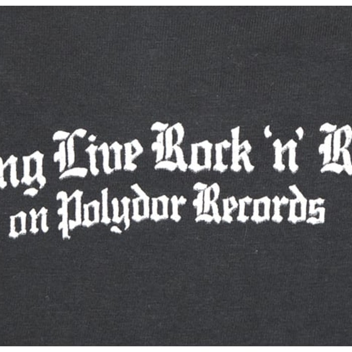 1978 RAINBOW レインボー LONG LIVE ROCK 'N' ROLL ポリドールレコードプロモ用 ヴィンテージTシャツ 【M】 @AAB1406 | Vintage.City 빈티지숍, 빈티지 코디 정보
