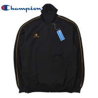 Champion トラックジャケット O ブラック ワンポイントロゴ刺繍 90年代 日本製 未使用品 | Vintage.City 古着屋、古着コーデ情報を発信