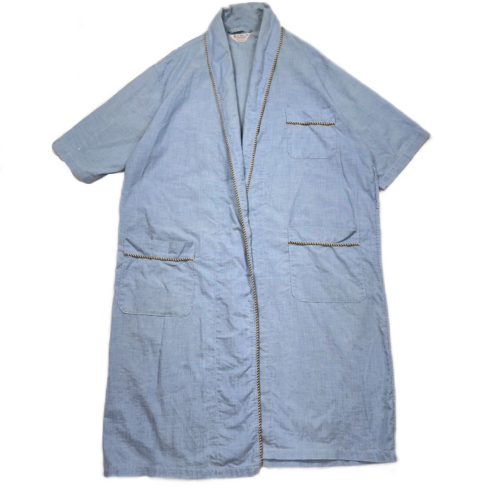 Msize Rest-Mor Chambray gown 3729221 シャンブレー 半袖　ガウン | Vintage.City 빈티지숍, 빈티지 코디 정보