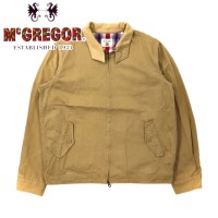 McGREGOR スウィングトップ ハリントンジャケット 3 ベージュ コットン 裏地チェック | Vintage.City 古着屋、古着コーデ情報を発信