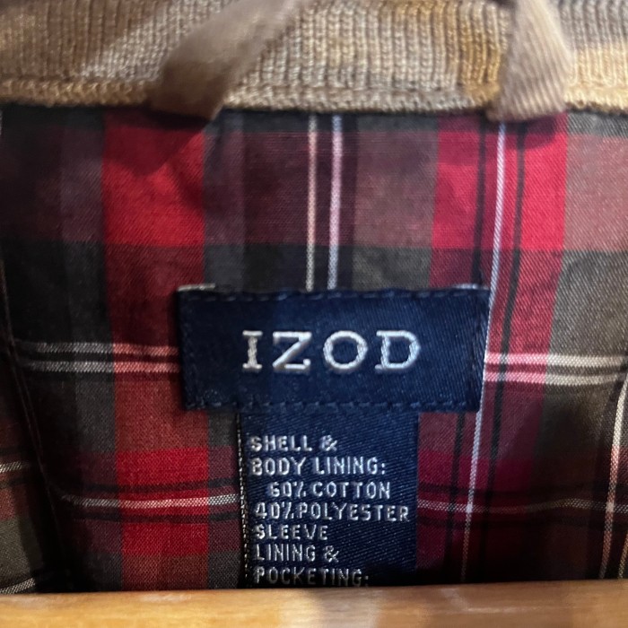 IZOD cotton polyester swingtop jacket | Vintage.City 古着屋、古着コーデ情報を発信