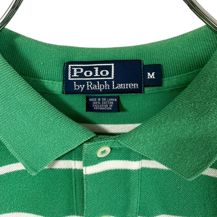 Ralph Lauren ポロシャツ 刺繍ロゴ ワンポイントロゴ ボーダー 半袖 | Vintage.City 빈티지숍, 빈티지 코디 정보