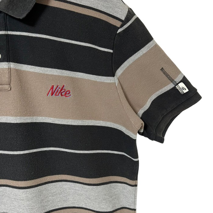 NIKE ナイキ ポロシャツ XL 刺繍ロゴ ワンポイントロゴ 筆記体ロゴ | Vintage.City 빈티지숍, 빈티지 코디 정보