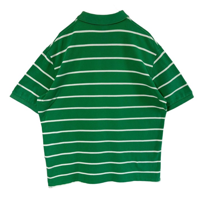 Ralph Lauren ポロシャツ 刺繍ロゴ ワンポイントロゴ ボーダー 半袖 | Vintage.City 빈티지숍, 빈티지 코디 정보