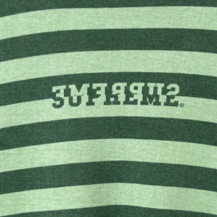 supreme シュプリーム Tシャツ センターロゴ ボーダー | Vintage.City 빈티지숍, 빈티지 코디 정보