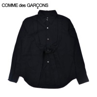 COMME des GARCONS リボンシャツ M ブラック コットン GO-B031 日本製 | Vintage.City Vintage Shops, Vintage Fashion Trends