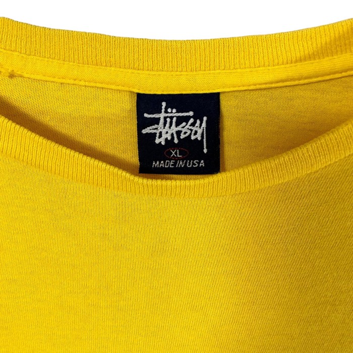 stussy ステューシー Tシャツ XL センターロゴ プリント アメリカ製 | Vintage.City 古着屋、古着コーデ情報を発信