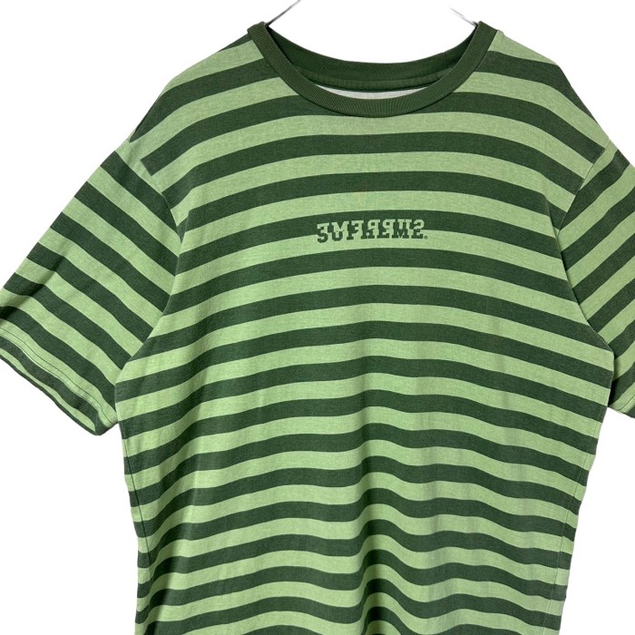 Tシャツ/カットソー(半袖/袖なし)シュプリーム logo border Tシャツ
