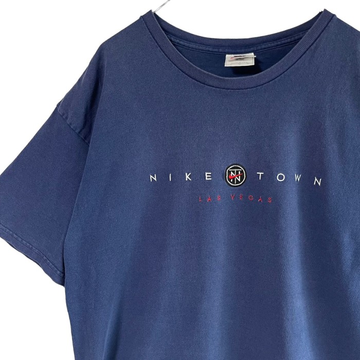 NIKE ナイキ Tシャツ XL 刺繍ロゴ センターロゴ アメリカ製 90s