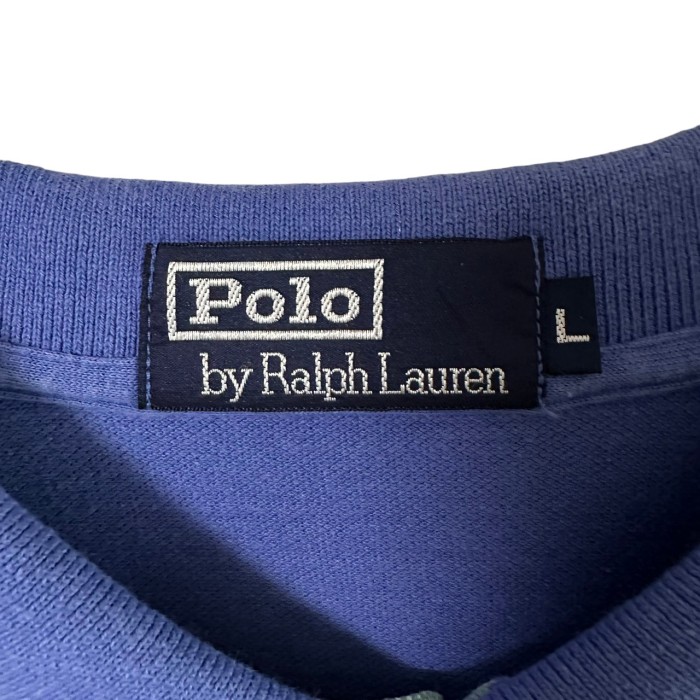 Ralph Lauren ポロシャツ L 刺繍ロゴ ワンポイントロゴ ボーダー | Vintage.City 古着屋、古着コーデ情報を発信