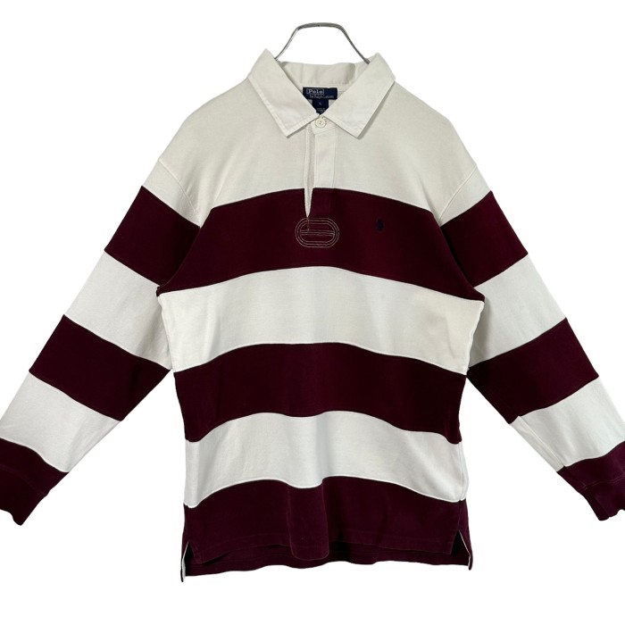 Ralph Lauren ラガーシャツ L 刺繍ロゴ ワンポイントロゴ USA製 | Vintage.City 古着屋、古着コーデ情報を発信