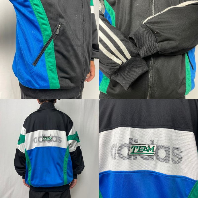 80年代 adidas アディダス ジャージ トラックジャケット メンズXL相当