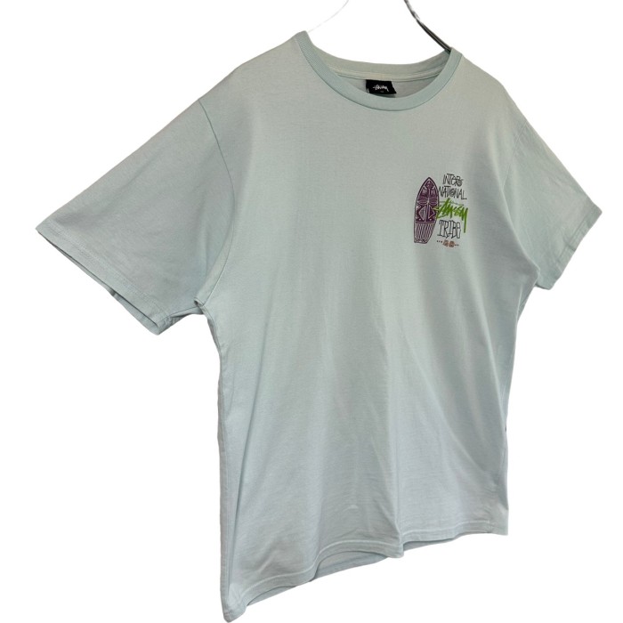 stussy ステューシー Tシャツ 刺繍ロゴ ワンポイントロゴ 胸ロゴ | Vintage.City 빈티지숍, 빈티지 코디 정보