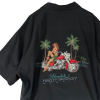 HARLEY-DAVIDSON シャツ 3XL 刺繍ロゴ バックロゴ ハワイ | Vintage.City 古着屋、古着コーデ情報を発信